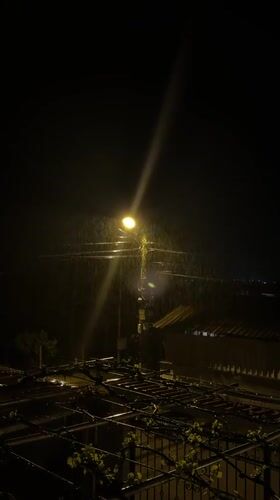 Rain and selfies captured in Buhovo, Bulgaria evening
