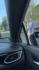 Driver captures morning traffic footage near Aytos market