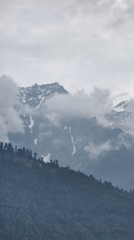 Morning mountain vistas documented across Vashisht, Himalayan region