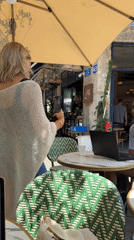 Ordinary moments documented across Tel Aviv morning scenes