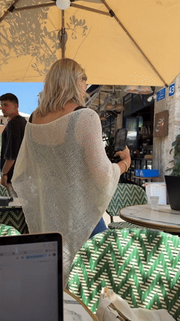 Ordinary moments documented across Tel Aviv morning scenes