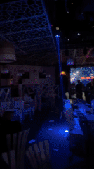 Live music performance entertains diners at Plovdiv restaurant