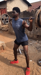 Outdoor fitness activities documented in Akwanga, Nigeria village setting