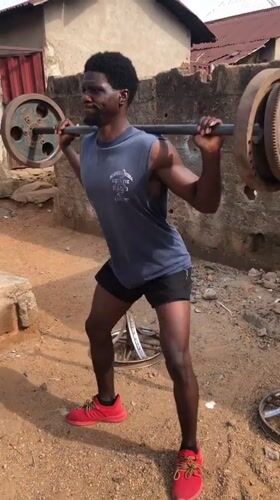 Outdoor fitness activities documented in Akwanga, Nigeria village setting