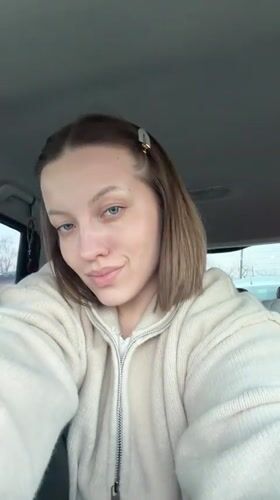 Woman observed in car in Reshetnikovo, Russia
