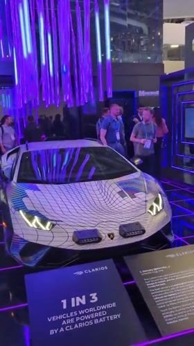 Luxury cars and eVTOL aircraft showcased at Las Vegas trade show