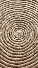 Circular woven mat documented in Jos, Nigeria