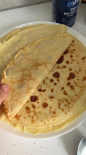 Home cooking: Crepes prepared in Limassol kitchen