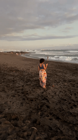 Mengwi coastline: temples, statues, and sunset at Tanah Lot