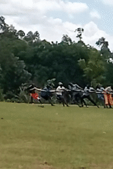 Community tug-of-war competition held in Lumakanda ward, Kenya