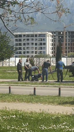 Morning life unfolds across Bar, Montenegro's beaches and streets