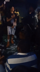 Nightclub celebration with cash throwing documented in Lokoja, Nigeria