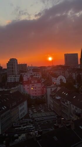 Evening moments captured across Düsseldorf indoor and outdoor spaces