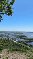 Observer captures scenic elevated views during sunny morning
