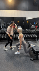 Women train together at Choeng Mon gym
