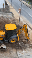 Construction work and street life documented in Zlatograd, Bulgaria