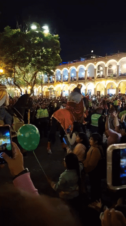 Three Kings Day celebration draws crowds in Arequipa Peru