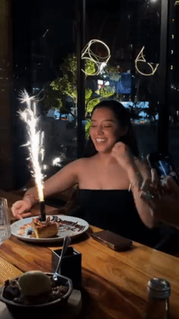 Birthday celebration at Mexican sushi restaurant captured in photos