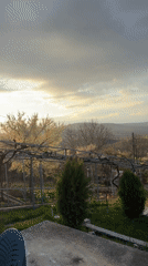 Person documents daily life moments in Bulgarian village