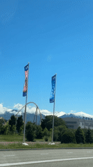 Clear morning skies and colorful flags observed in Sirius