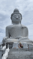 Morning visit to Big Buddha Phuket — statues, shrines, and coastal views