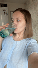 Morning domestic routine documented in Reshetnikovo home with celebration decorations