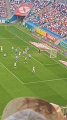 Soccer match draws crowds to Samara stadium