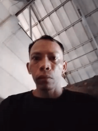 Multiple selfie angles inside a corrugated-roof building, Bukit Ketok