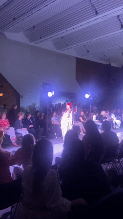 Fashion show featuring traditional clothing held in Kazan auditorium