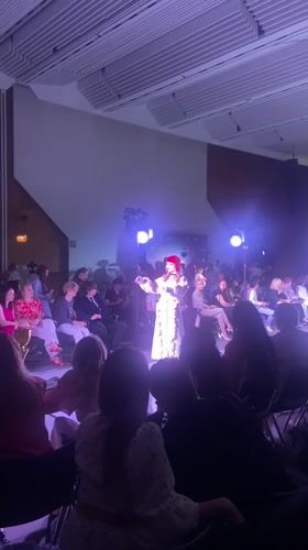 Fashion show featuring traditional clothing held in Kazan auditorium