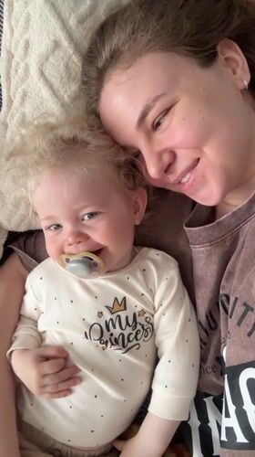 Morning domestic scenes with young child documented in Vladimir
