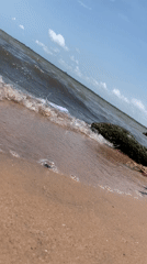 Beach day: families swim and play in Ikorodu waters