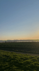 Coastal landscape transition captured on video in Burgas, Bulgaria
