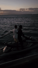 Jet ski ride and party captured in Brazilian coastal town