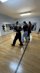 Dance practice session held at Buhovo studio