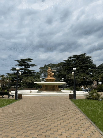 Morning scenes captured across central Sochi locations