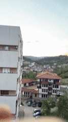 Evening documentation mixes Zlatograd twilight views with whimsical indoor scenes