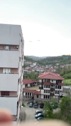 Evening documentation mixes Zlatograd twilight views with whimsical indoor scenes