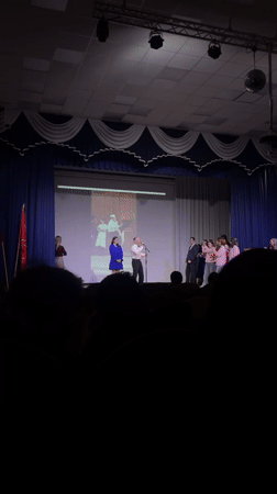 Theater event and dynamic skies documented in Vsevolozhsk