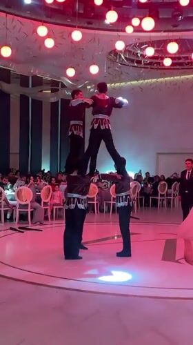 Wedding celebration with traditional performers captured in Masis, Armenia