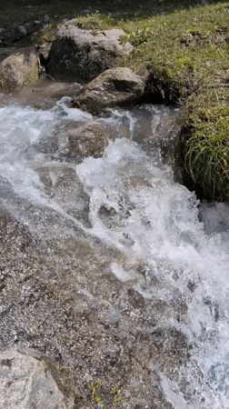 Mountain streams and landscapes documented in Solang, India