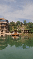 Boat trip documents wildlife, architecture on Bulgarian lake