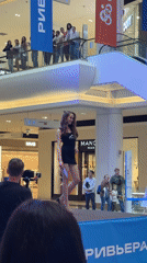 Miss Russia pageant rounds underway at Moscow shopping mall