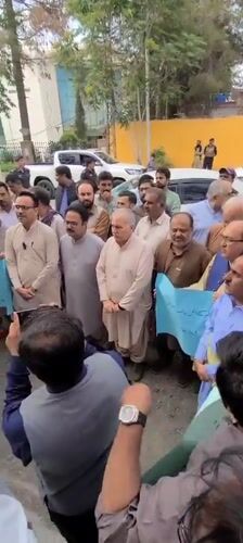Urdu-language protest demonstration held in Quetta, Pakistan