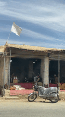 Roadside shop observed in Mir Ahmad Kalay, Afghanistan