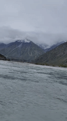 Rivers and dramatic peaks along the Jispa valley, Himachal Pradesh