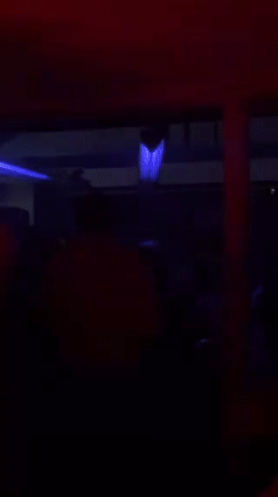 Evening social gathering captured at Zagreb entertainment venue