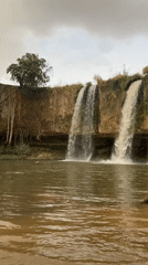Waterfalls documented by witness in Maigizo, Nigeria