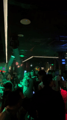 Crowded bar scene captured in Liangjiang entertainment district