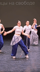 Dance groups perform on stage in Khimki, Russia